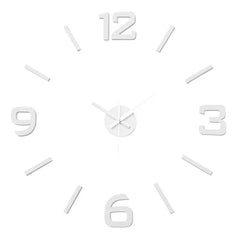 RELOJ WALL STICKER EVA-PP BLANCO