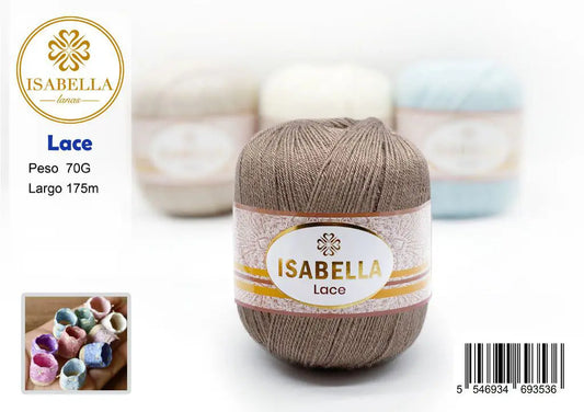 Hilo Isabella Lace de 70g ISABELLA 纱线