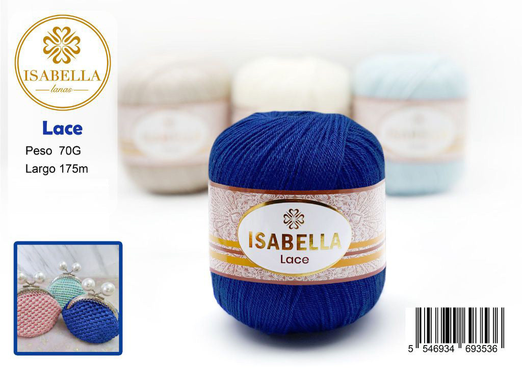 Hilo de Encaje Isabella 70g