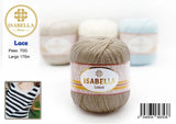 Ovillo de Hilo Isabella Encaje 70g ISABELLA 纱线