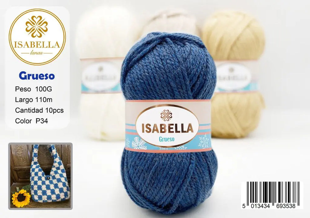 OVILLO HILO ISABELLA GRUESO ISABELLA 纱线