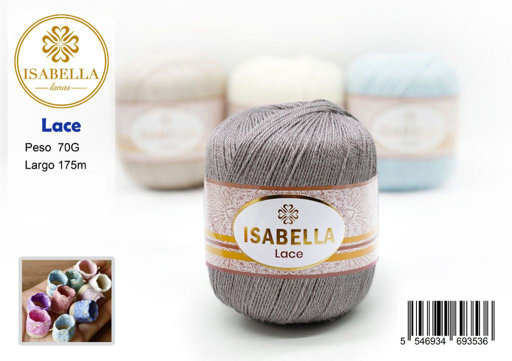 Hilo de Encaje Isabella 70g