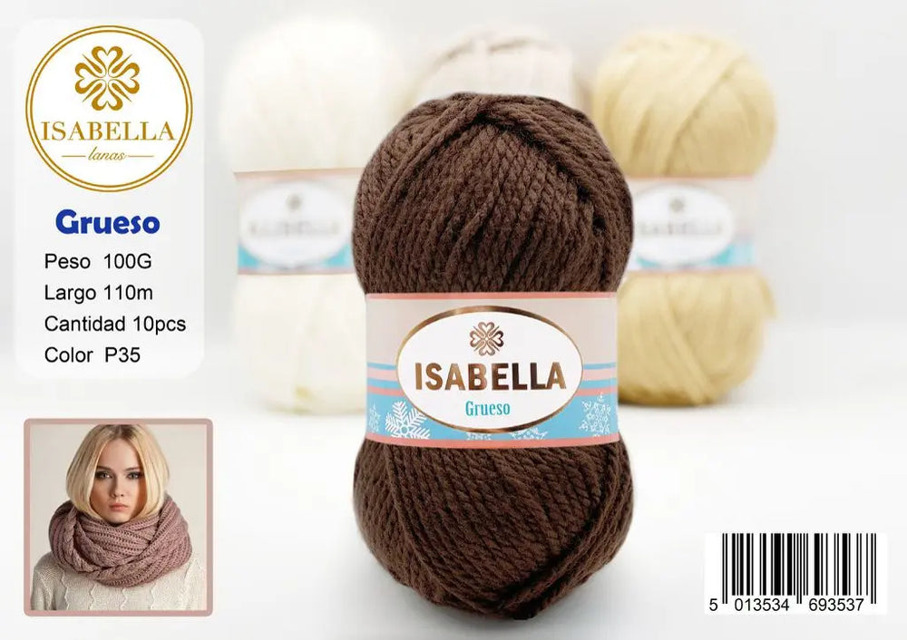 OVILLO HILO ISABELLA GRUESO ISABELLA 纱线