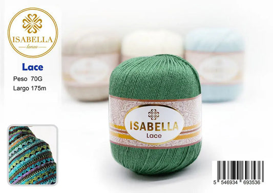 Hilo de Encaje Isabella 70g ISABELLA 纱线