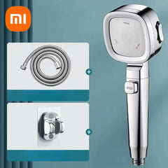 Xiaomi-Cabezal De Ducha De Alta Presión, Ahorro De Agua, 3 Modos, Rociador De Masaje De Agua Ajustable, Accesorios De Baño Para El Hogar