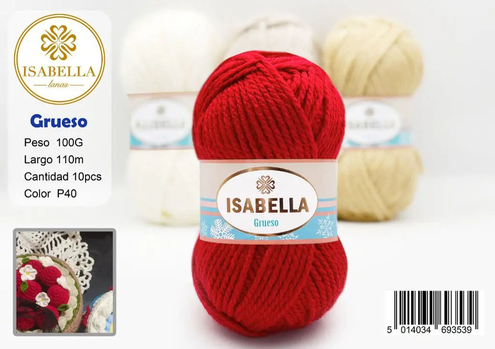 OVILLO HILO ISABELLA GRUESO ISABELLA 纱线