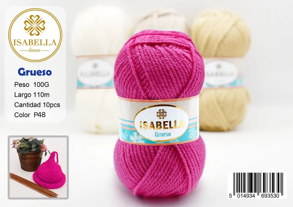 OVILLO HILO ISABELLA GRUESO ISABELLA 纱线