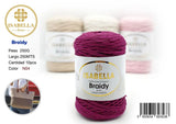 DIY BRAIDY 2MM 250G ISABELLA 纱线