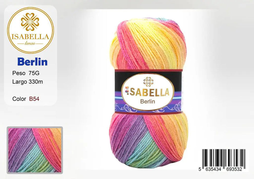 Hilo de Lana Isabella Berlin ISABELLA 纱线