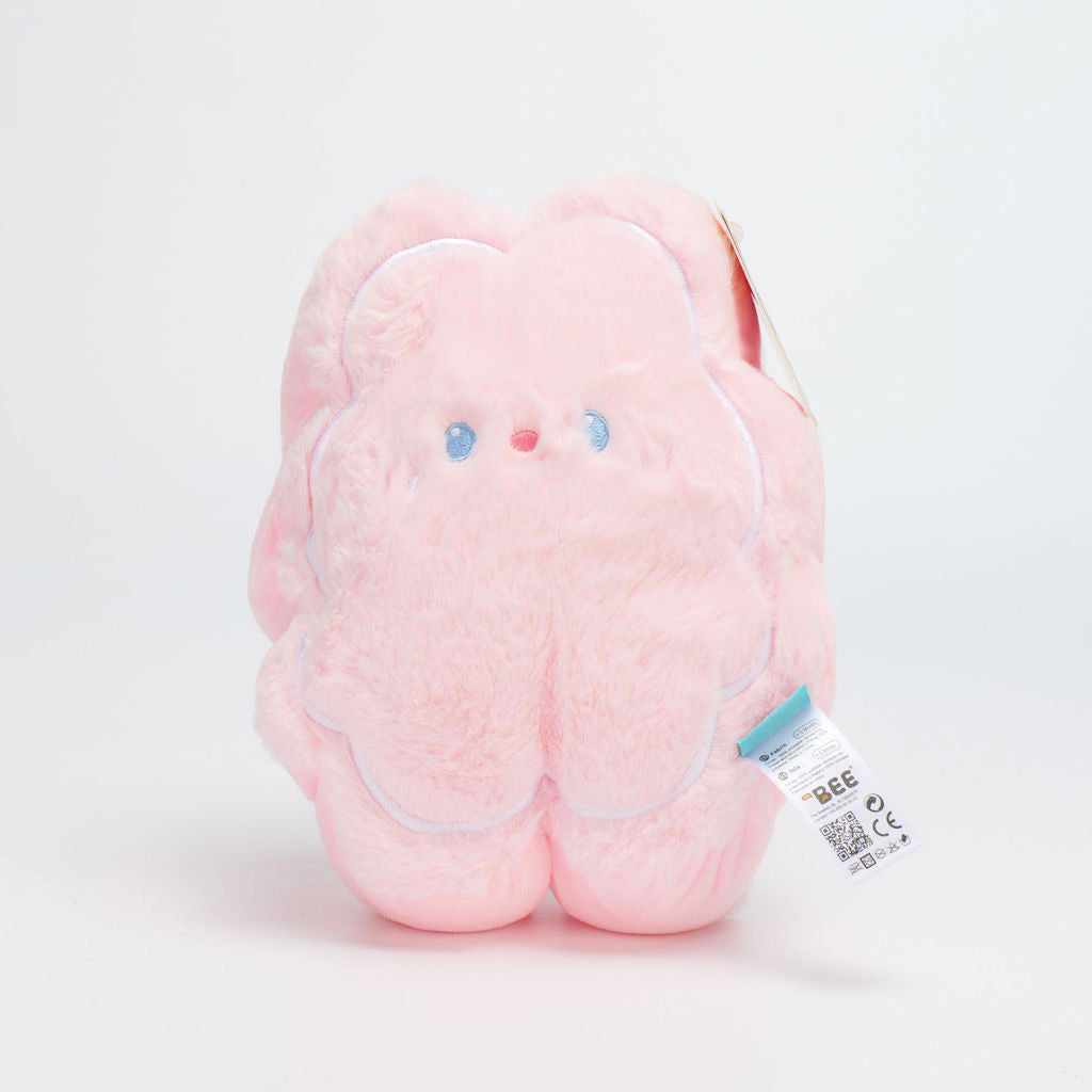  PELUCHE GALLETA DE CONEJITO ROSA 23CM