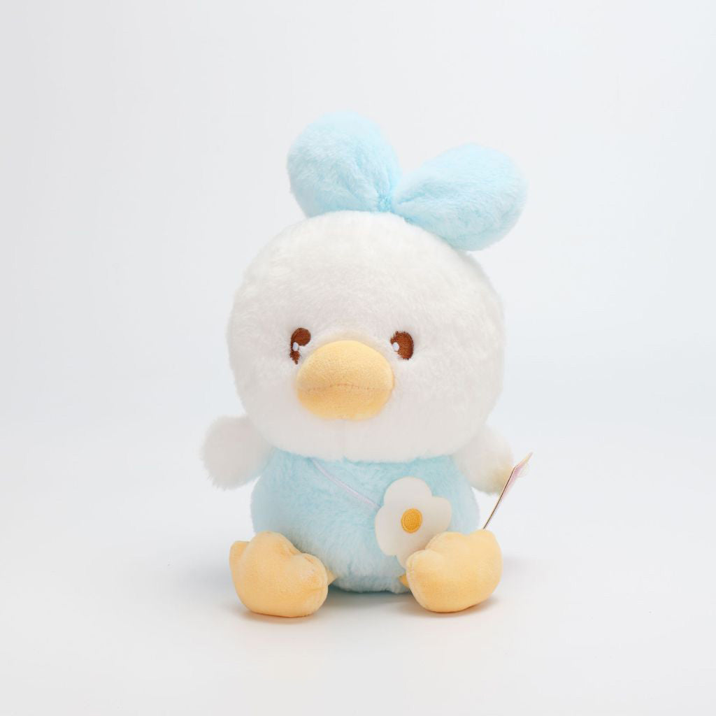  PELUCHE PATO YEMA DE HUEVO AZUL 23CM