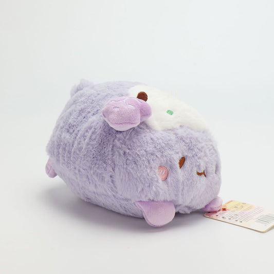  PELUCHE  PASTEL DE FRUTAS MORADO 23CM