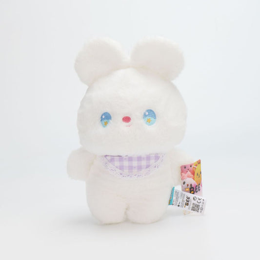  PELUCHE SERIE DE TELA CUADROS CONEJO 25CM