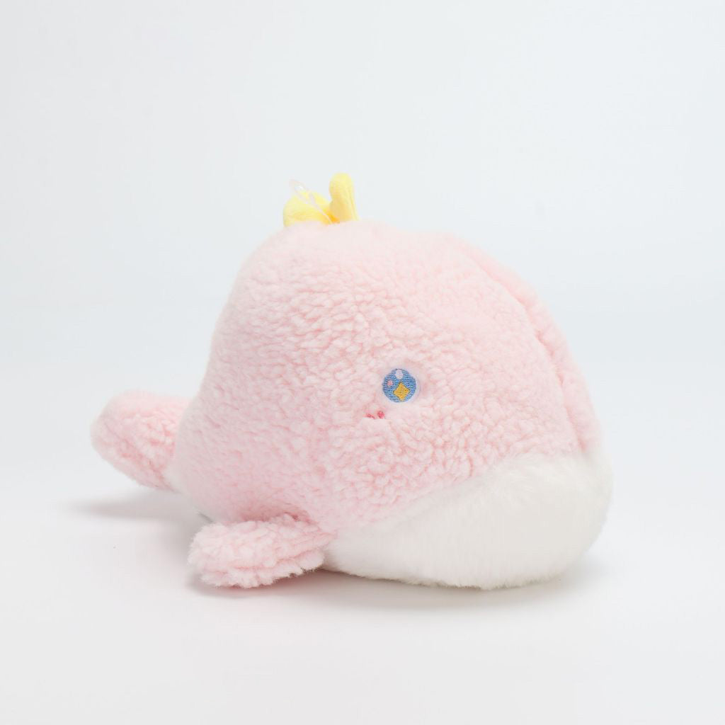  PELUCHE DE BOLA ARROZ OCEÁNICO ROSA 25CM