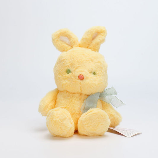  PELUCHE CARAMELO DE CONEJITO ARCOIRIS AMARILLO 23CM