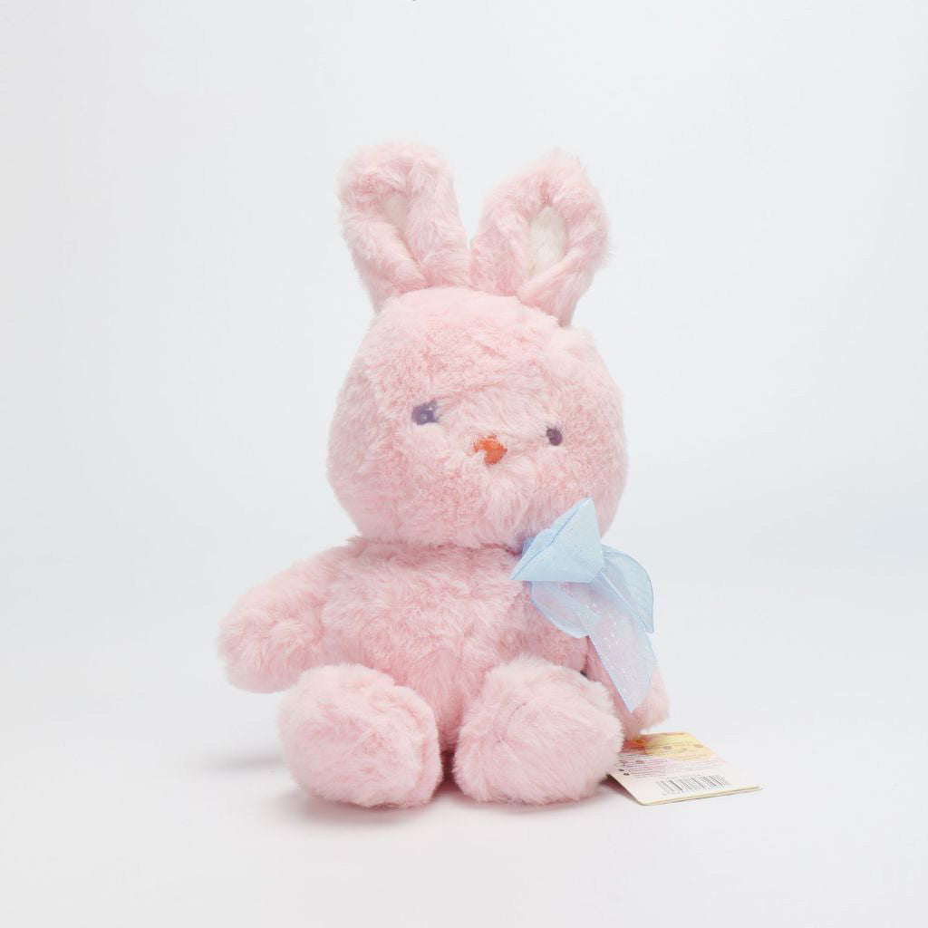  PELUCHE CARAMELO DE CONEJITO ARCOIRIS ROSA 23CM