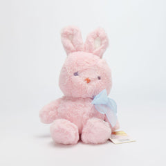  PELUCHE CARAMELO DE CONEJITO ARCOIRIS ROSA 23CM