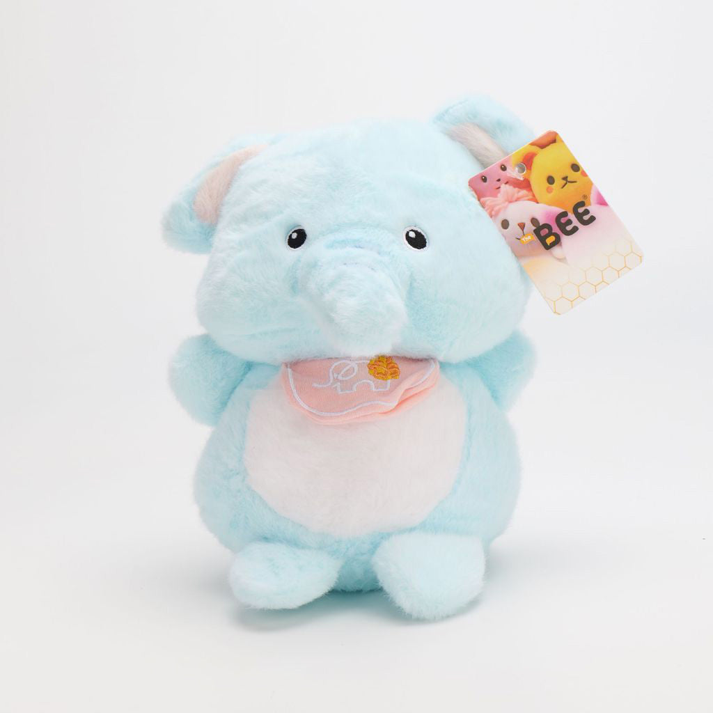  PELUCHE MUÑECA HUA MEOW-ELEFANTE AZUL 23CM