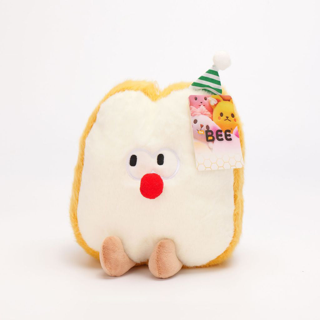  PELUCHE PAN DE QUESO CREMA 18CM