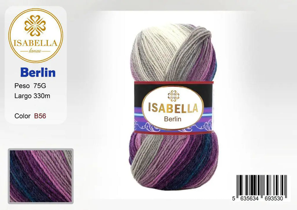 Hilo de Lana Isabella Berlin ISABELLA 纱线