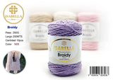 DIY BRAIDY 2MM 250G ISABELLA 纱线