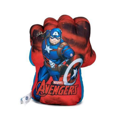 PELUCHE GUANTELETE CAPITAN AMERICA 27CM