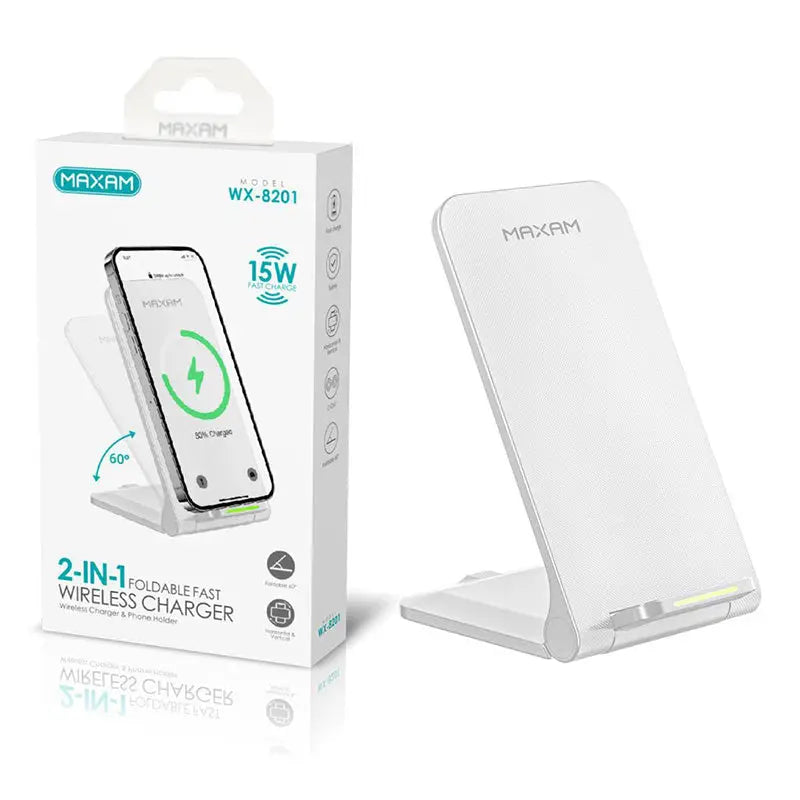 Base de Carga inalámbrico plegable 15W Blanco 威锋电子