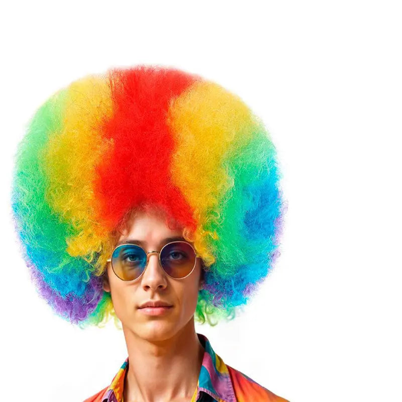 PELUCA AFRO 180G RAINBOW XOCO