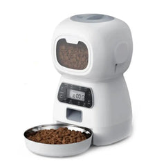 Dispensador Automático De Alimentador Lento Inteligente Para Mascotas, Suministro De Viaje Para Gatos Y Perros, Tiempo Fijo, Cantidad De Comida, Nuevo