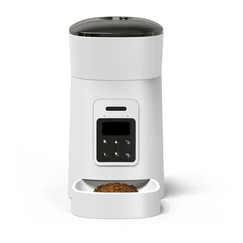 Dispensador Automático De Alimentador Lento Inteligente Para Mascotas, Suministro De Viaje Para Gatos Y Perros, Tiempo Fijo, Cantidad De Comida, Nuevo