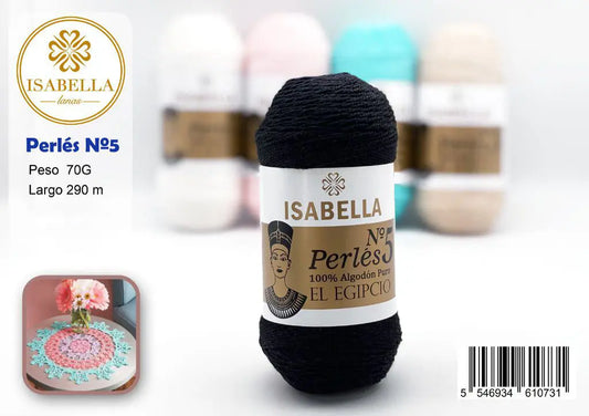 Hilo de Perlas Zeppelin Isabella N5 ISABELLA 纱线