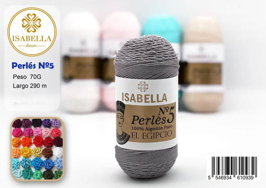 Hilo de Perlas Zeppelin Isabella N5 ISABELLA 纱线