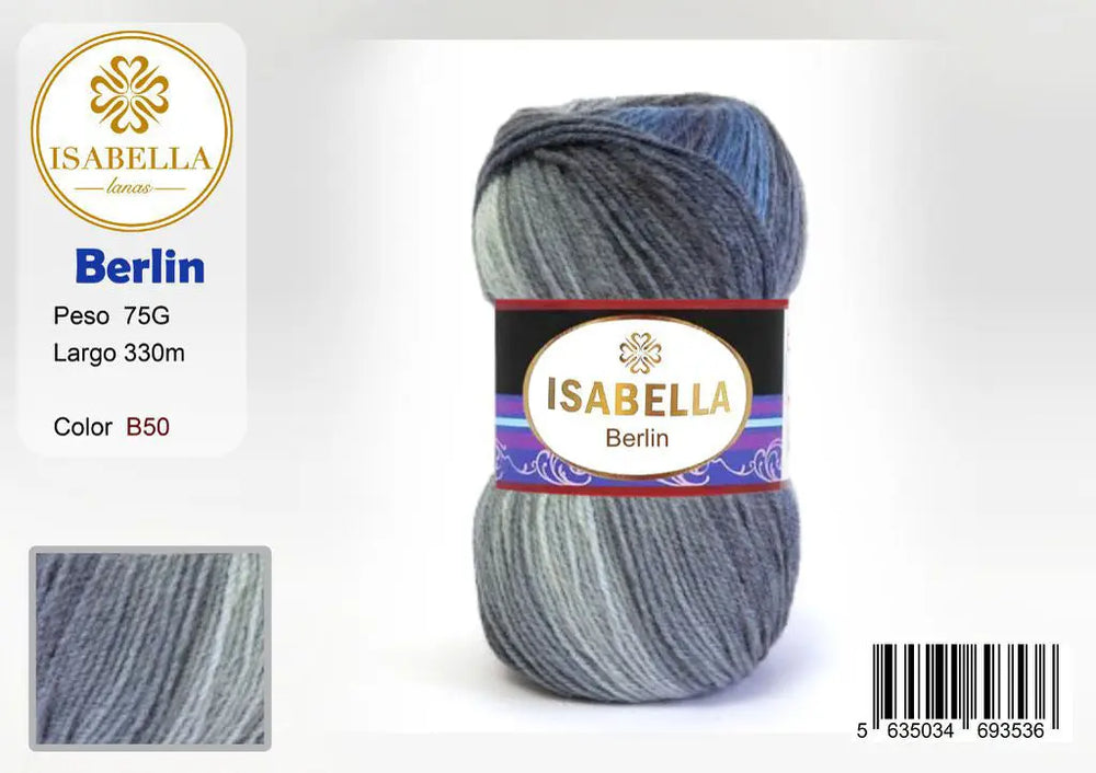 Hilo de Lana Isabella Berlin ISABELLA 纱线