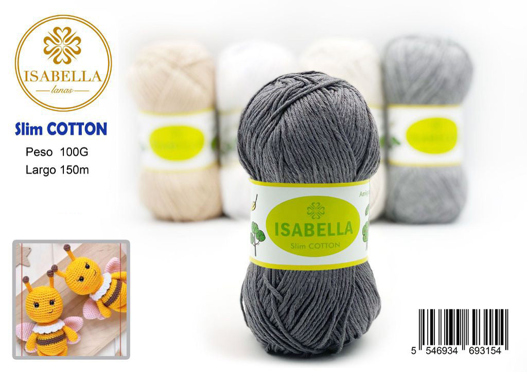 OVILLO HILO ISABELLA CLIM COTTON 100G