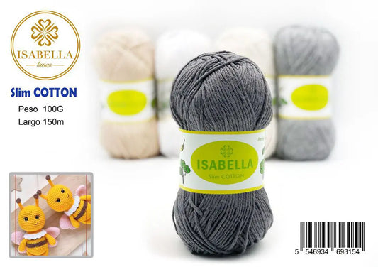 OVILLO HILO ISABELLA CLIM COTTON 100G ISABELLA 纱线