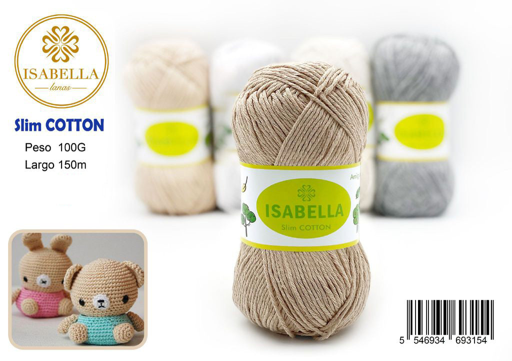 OVILLO HILO ISABELLA CLIM COTTON 100G