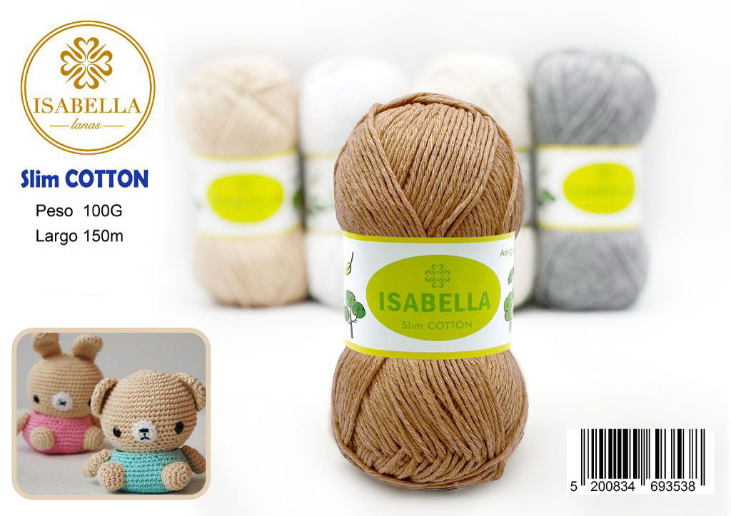 OVILLO HILO ISABELLA CLIM COTTON 100G