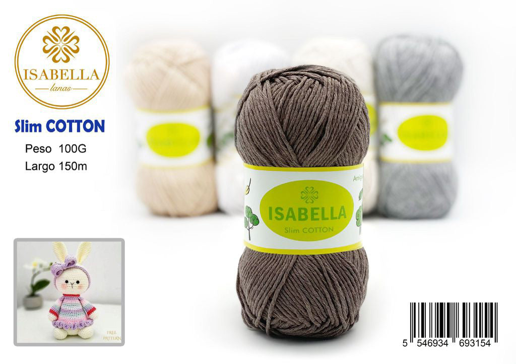 OVILLO HILO ISABELLA CLIM COTTON 100G