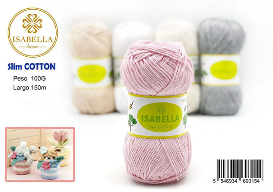 OVILLO HILO ISABELLA CLIM COTTON 100G ISABELLA 纱线