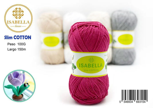 OVILLO HILO ISABELLA CLIM COTTON 100G ISABELLA 纱线