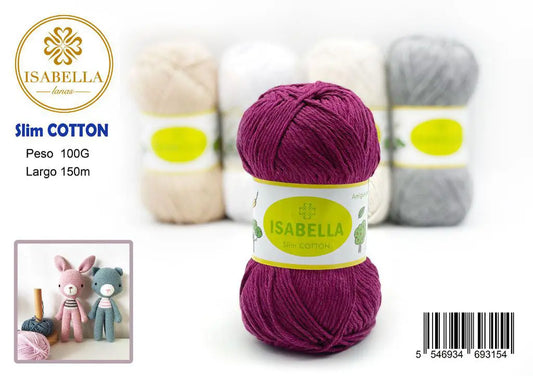 OVILLO HILO ISABELLA CLIM COTTON 100G ISABELLA 纱线