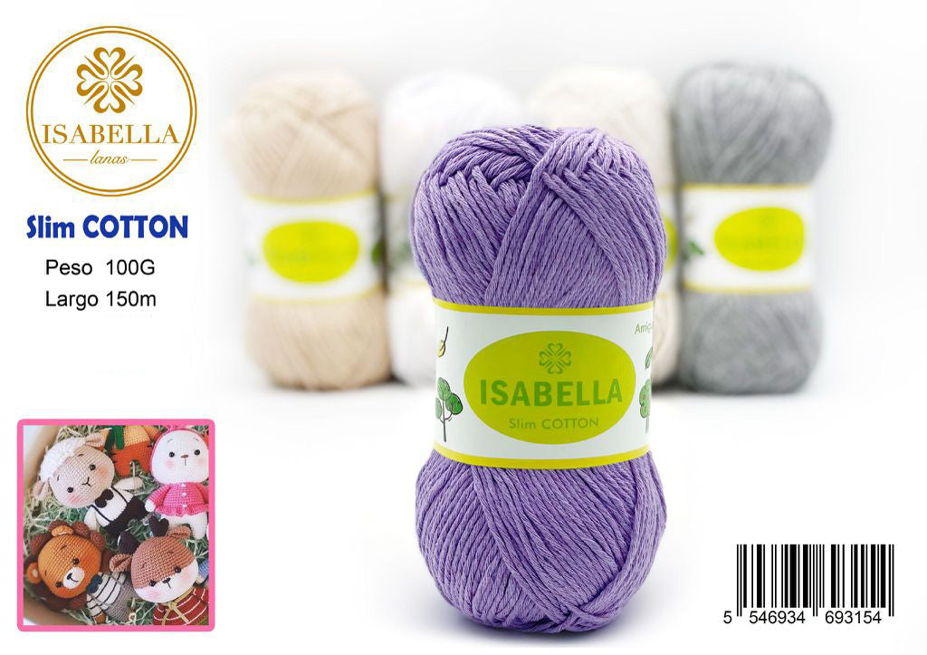 OVILLO HILO ISABELLA CLIM COTTON 100G