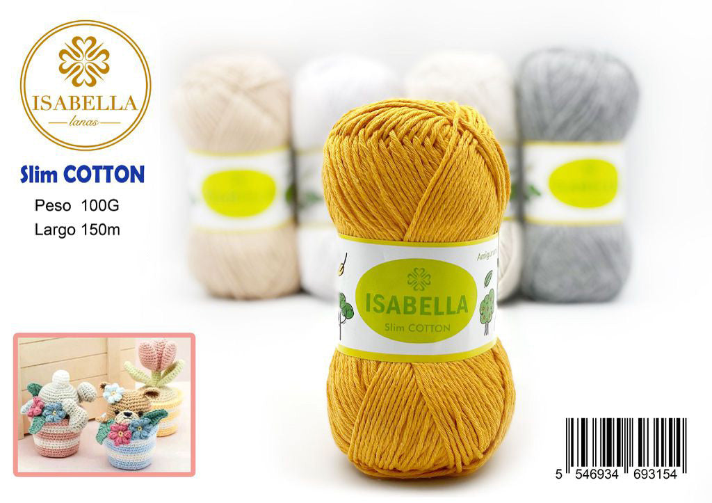 OVILLO HILO ISABELLA CLIM COTTON 100G