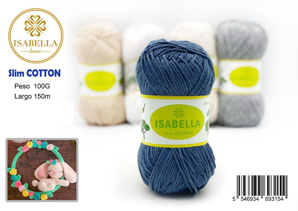 OVILLO HILO ISABELLA CLIM COTTON 100G