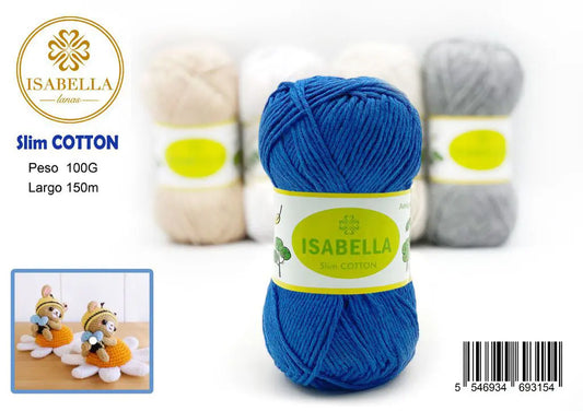 OVILLO HILO ISABELLA CLIM COTTON 100G ISABELLA 纱线