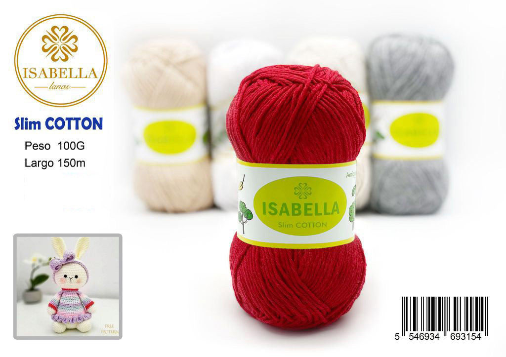 OVILLO HILO ISABELLA CLIM COTTON 100G