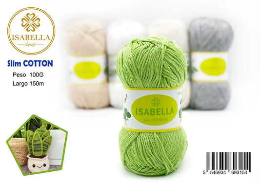 OVILLO HILO ISABELLA CLIM COTTON 100G ISABELLA 纱线