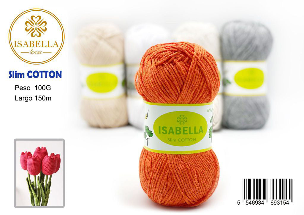 OVILLO HILO ISABELLA CLIM COTTON 100G