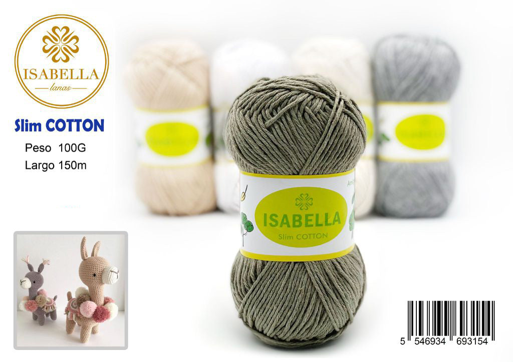 OVILLO HILO ISABELLA CLIM COTTON 100G