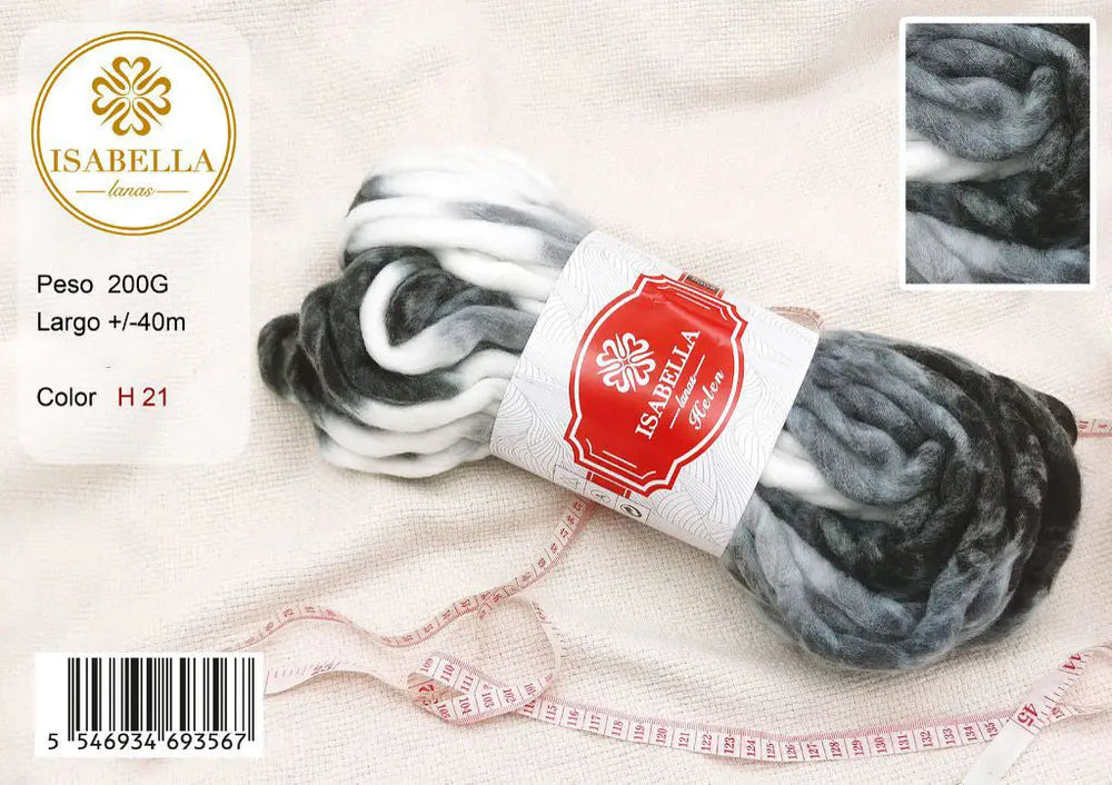 OVILLO HILO ISABELLA HELEN 200G ISABELLA 纱线